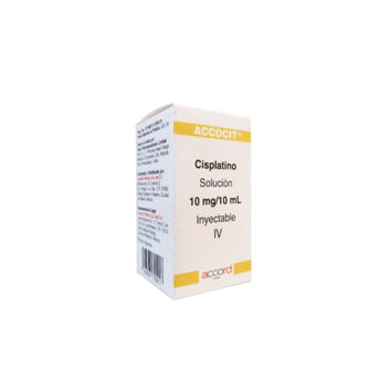 ACCOCIT Cisplatino 10 mg / 10 ml Solución Inyectable IV