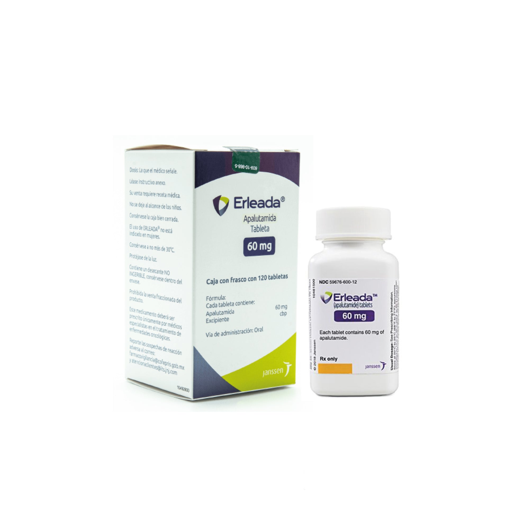 Erleada 60 mg precio México