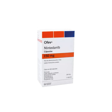 OFEV 150 mg Nintedanib frasco con 60 cápsulas