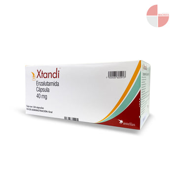 Xtandi 40 mg precio enzalutamida