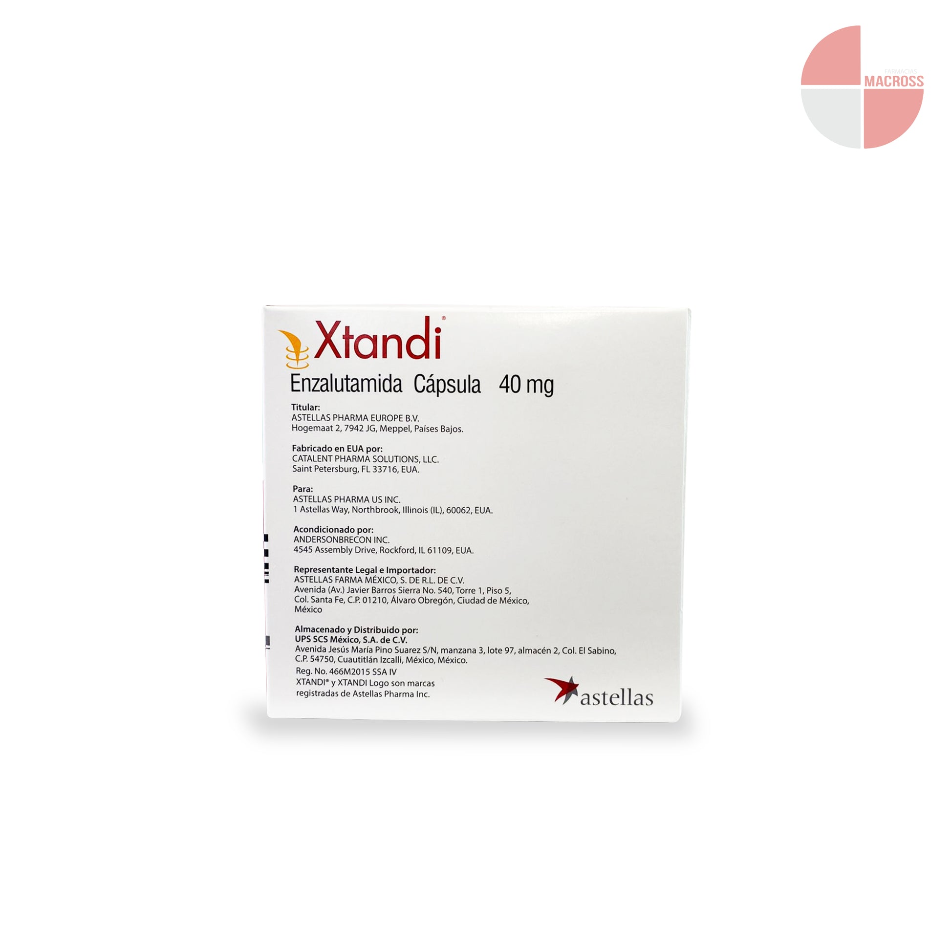 Xtandi 40 mg 