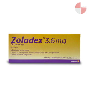 Zoladex 3.6 mg precio México
