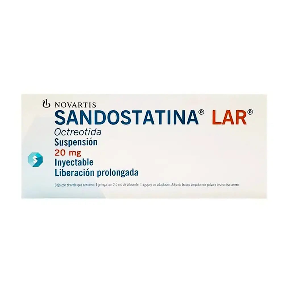 Sandostatina LAR 20 mg precio México